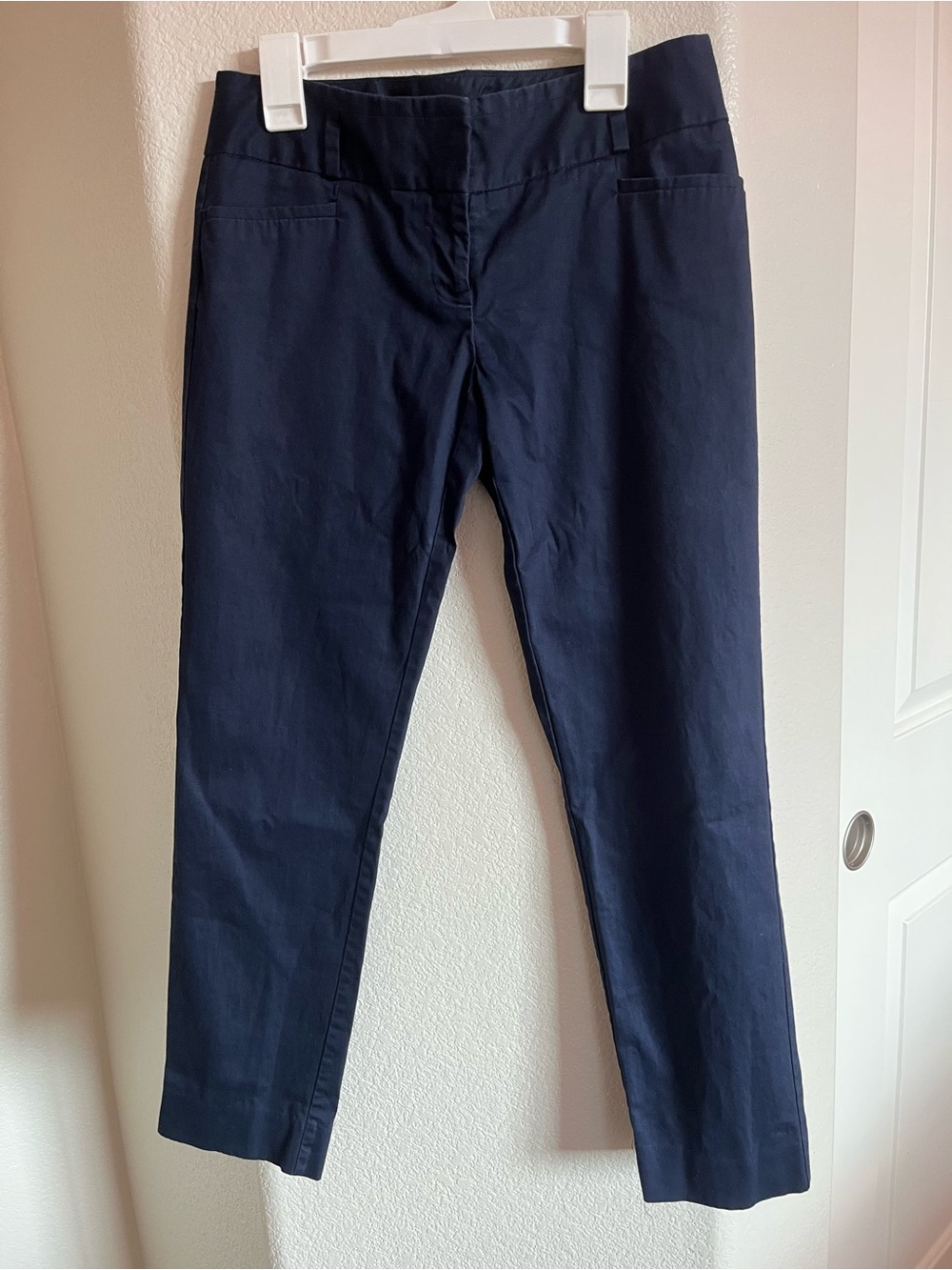 The Limited - Navy - Drew Fit, Straight Leg Pants
